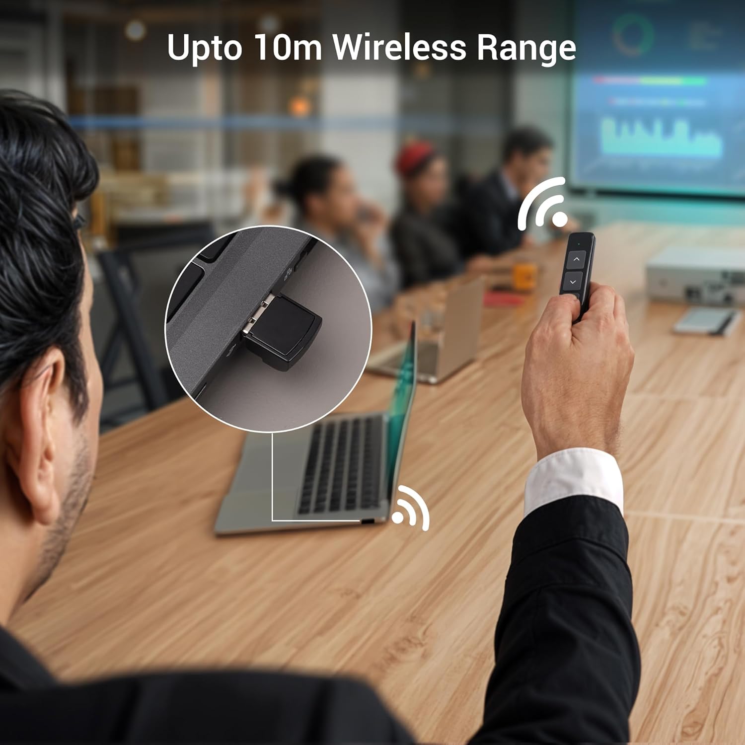 ZEBRONICS PP100, 2.4GHz Wireless LASER Pointer - Image 2