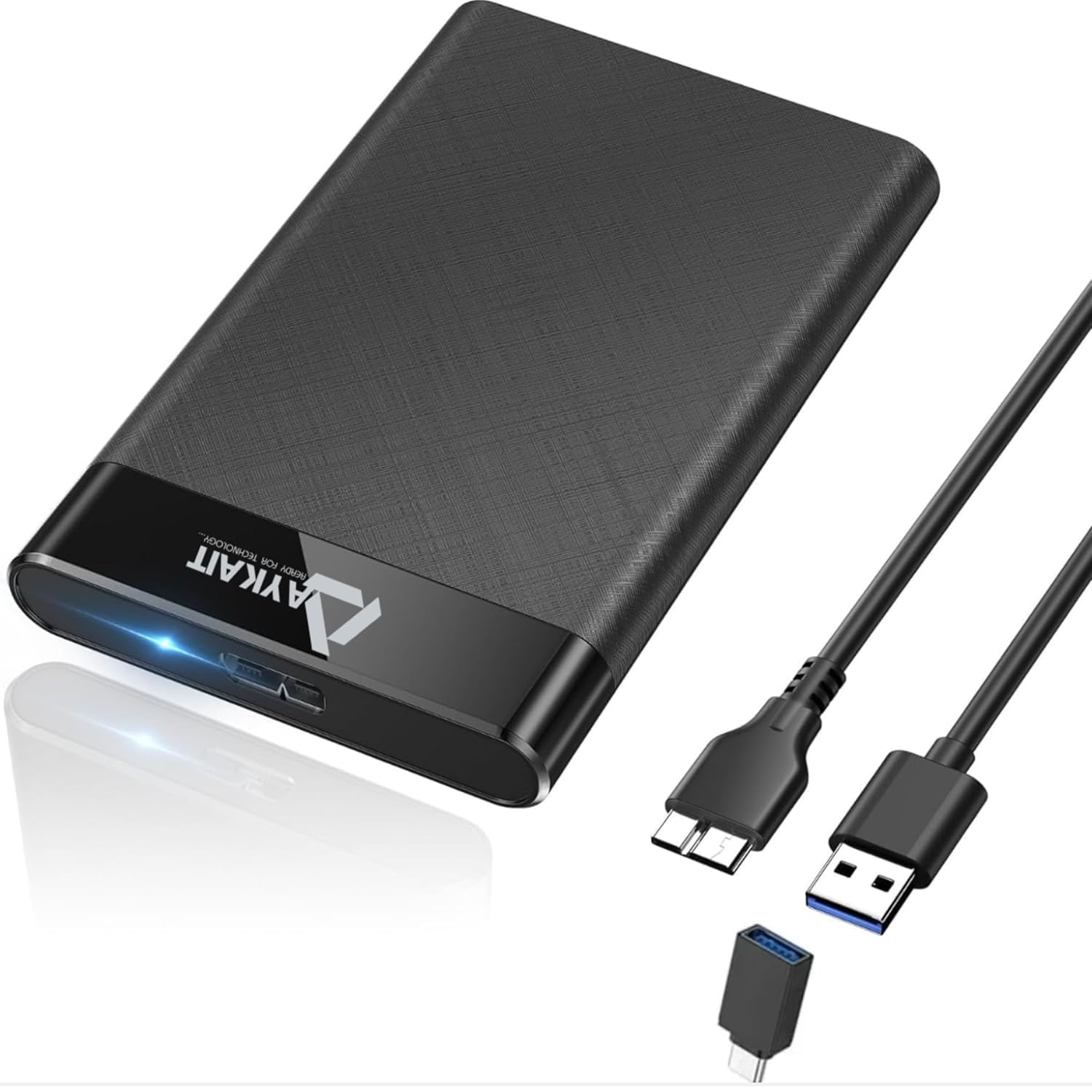 AYKAIT Ultra Slim 700GB Portable External Hard Drive USB 3.0
