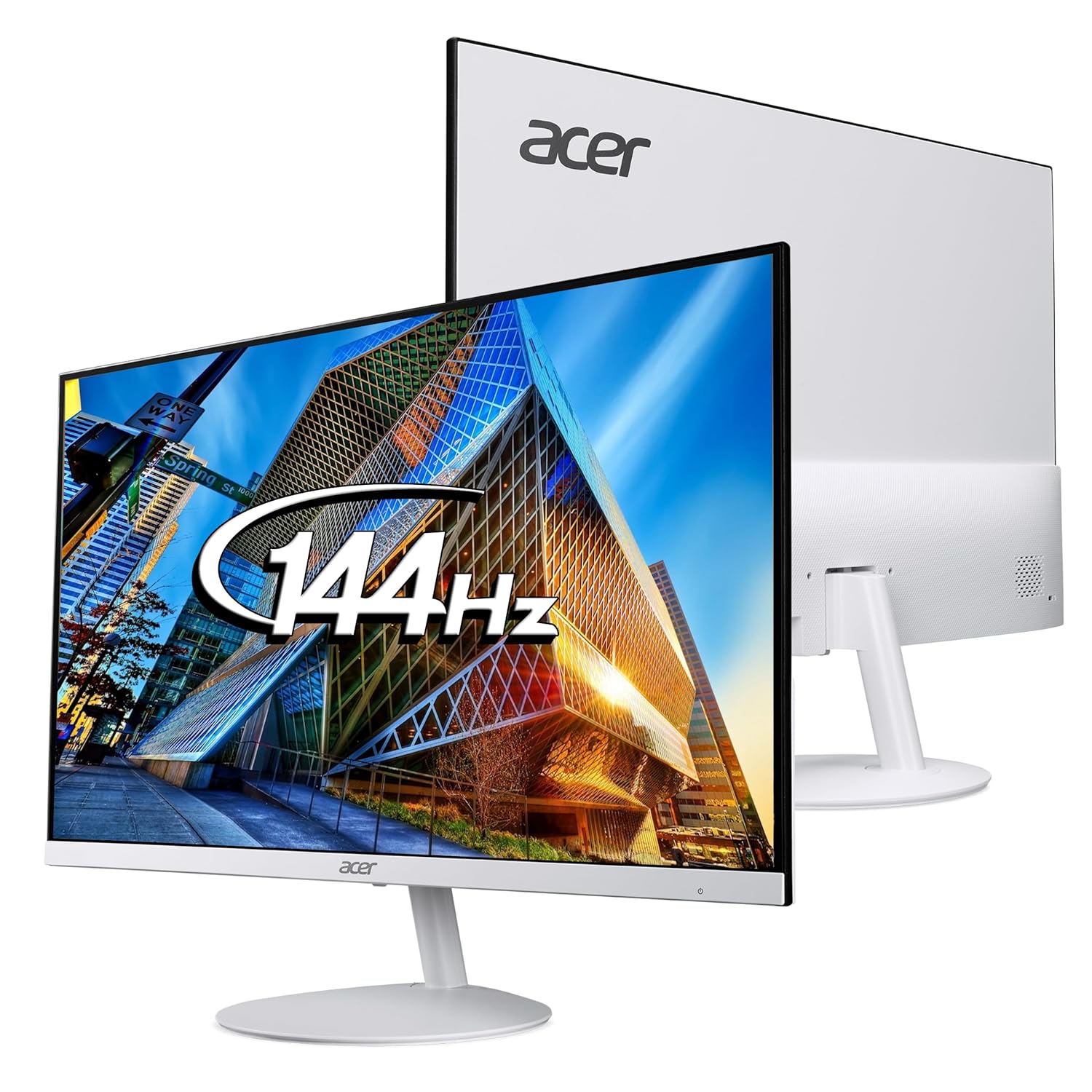 Acer SA272 P1 27 Inch Full HD IPS Ultra Slim (7.2mm Thick) Backlit LED Monitor