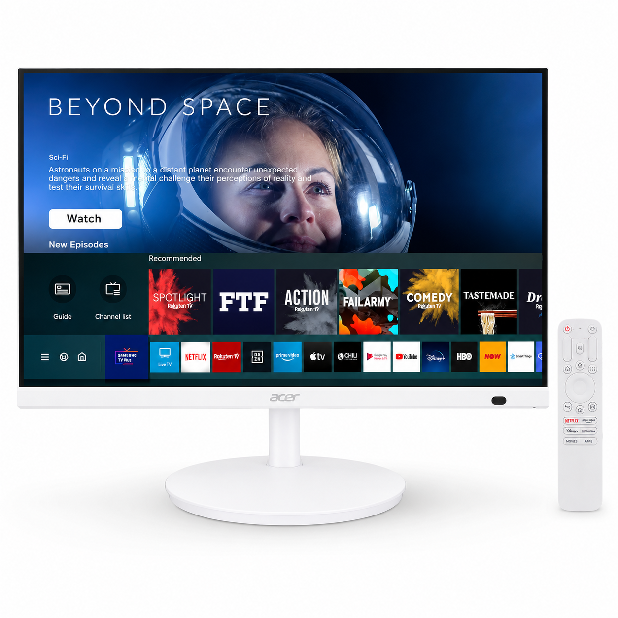 Acer CS242Y 23.8 Inch Smart Full HD IPS Backit LED Monitor