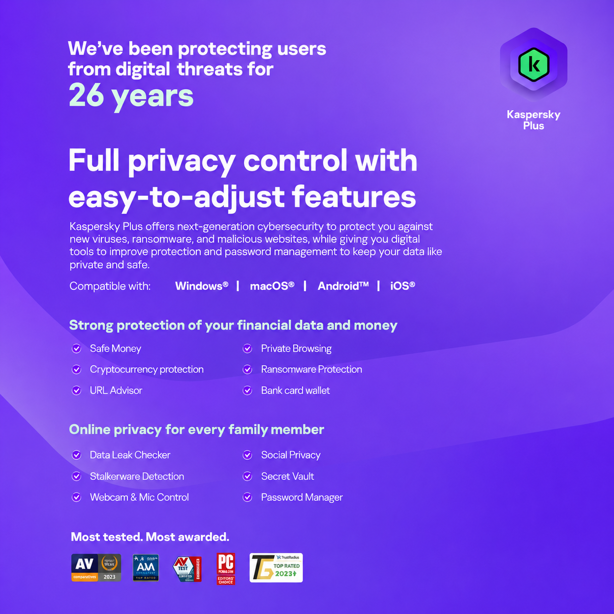 Kaspersky Plus 3-User & 3-Year ( Latest Version ) - Image 4