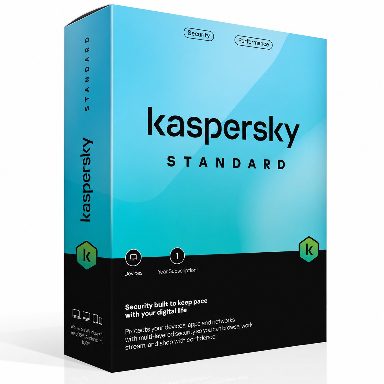 Kaspersky Standard 3-User & 1-Year ( 2026-version )